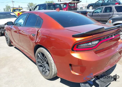 2020 Dodge Charger Scat Pack Rwd из США, поврежденный, VIN 2C3CDXGJ7LH223858